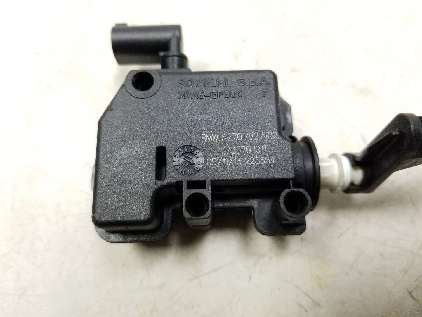 14-18 BMW X5 F15 Fuel Tank Door Lid Lock Actuator OEM 89k Miles✅