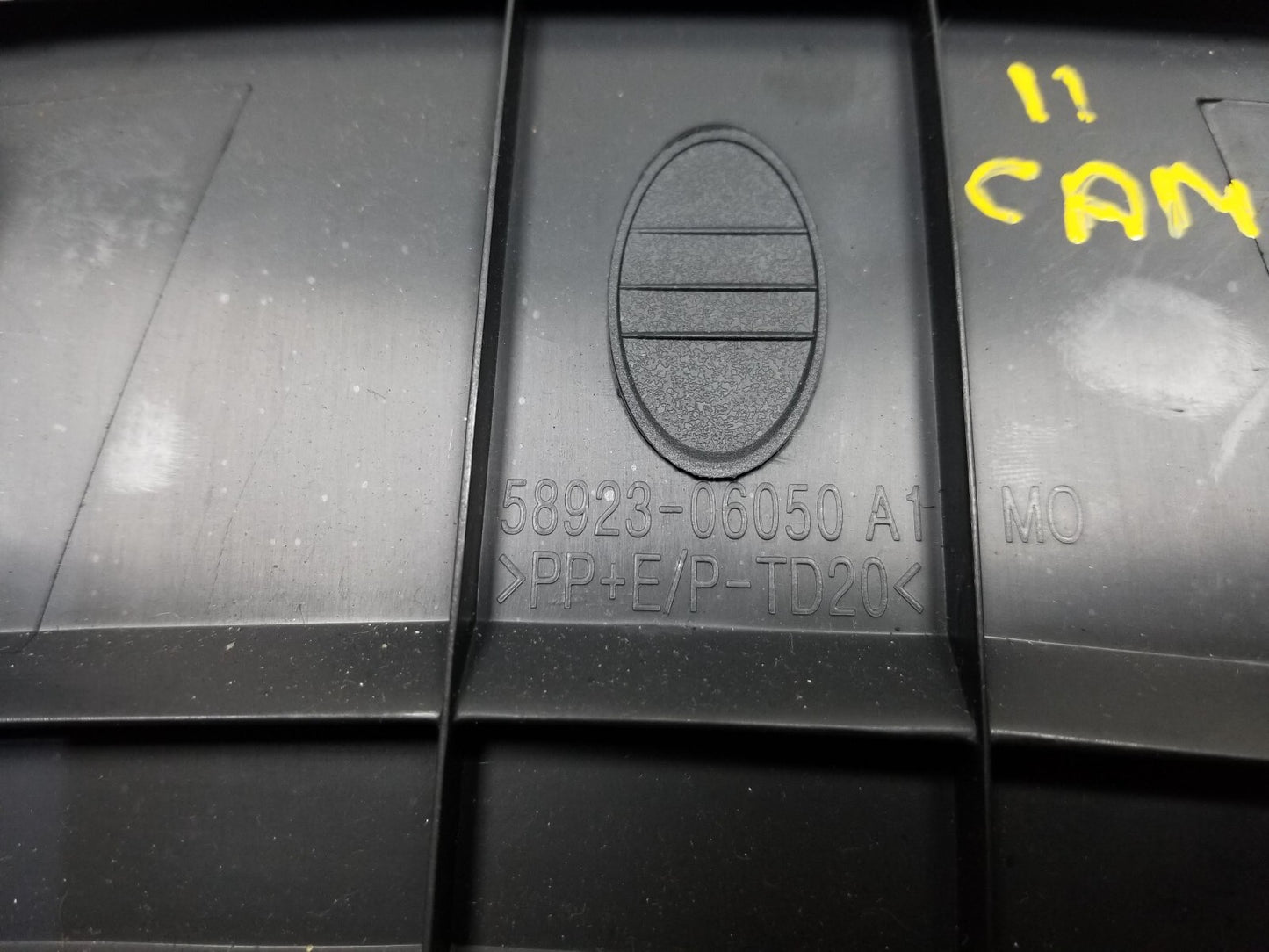 2007-2011 Toyota Camry Rear Center Console Back Trim Panel 58923-06050 OEM