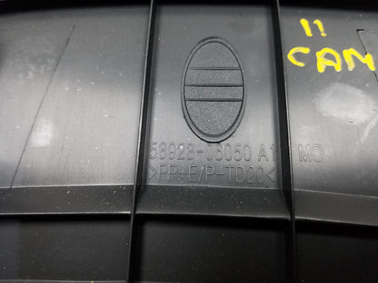 2007-2011 Toyota Camry Rear Center Console Back Trim Panel 58923-06050 OEM