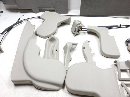 2007 - 2009 Acura Mdx Rear 2nd Row Seat Trim & Floor Panel Set OEM