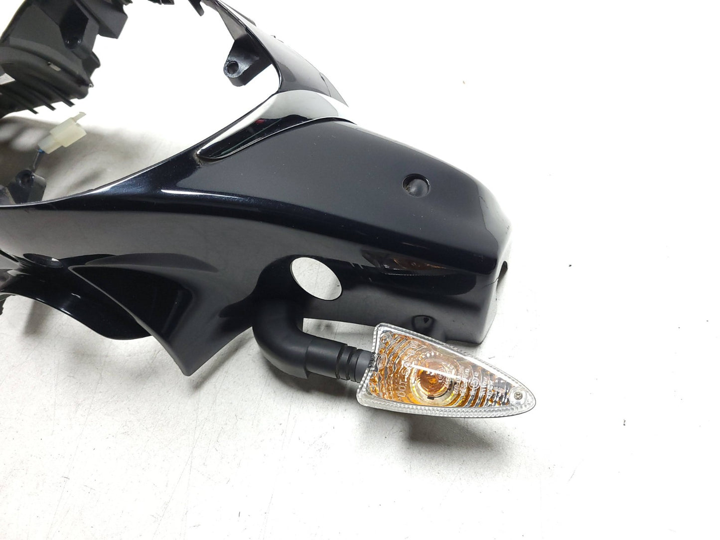 2017 Piaggio Fly Front Handlebar Cover W/ Turn Signal Assy OEM