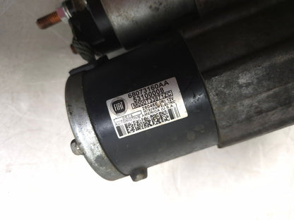 2013 Fiat 500 Turbo Starter Motor 1.4l OEM 68073160aa