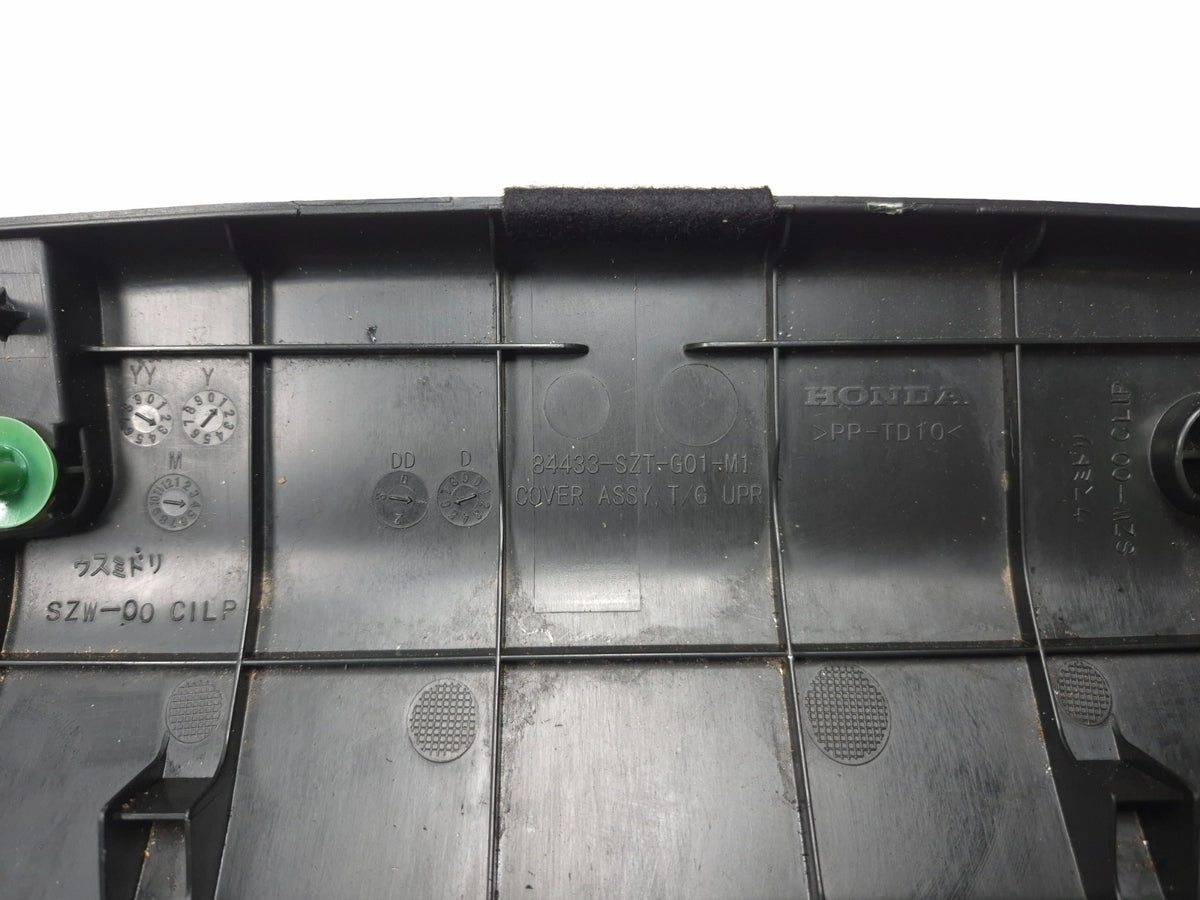 2013 Honda Cr-z Upper Trunk Lid Trim Molding 84433-szt-g01 OEM