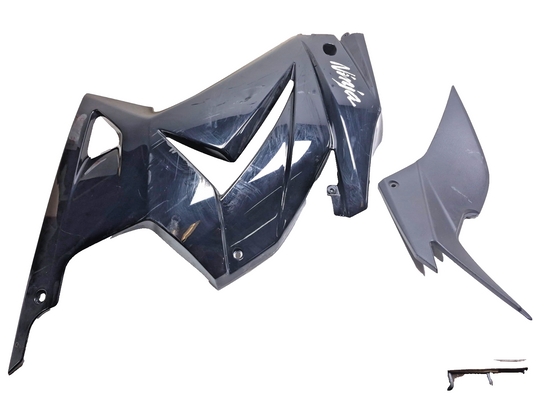 2008 Kawasaki Ninja 250r Ex250j Left Fairing Cowl Cover 2 Pcs OEM