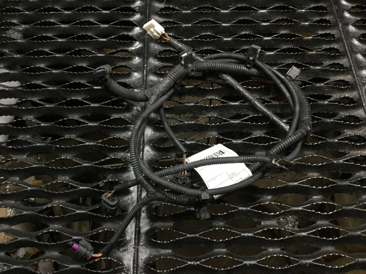 2014 Fiat 500l Rear Bumper Pdc Park Assist Sensors Wire Harness W/o Sensors OEM