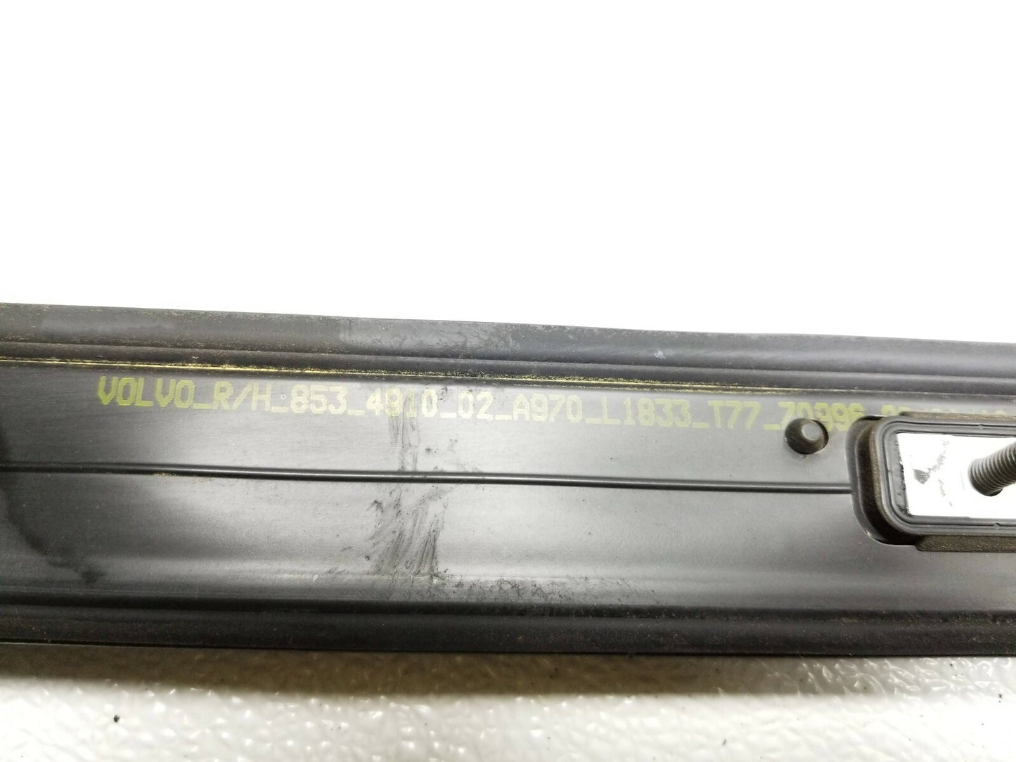 2010 Volvo XC60 Roof Side Rail Trim 2pcs OEM