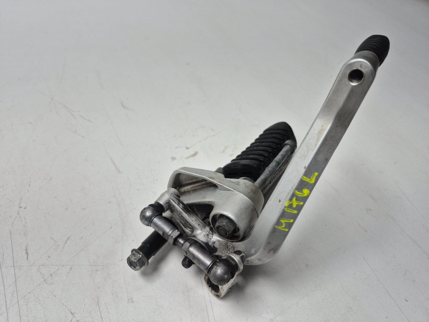 2022 Moto Guzzi V7 Front Left Foot Peg & Bracket W/ Shifter Gear Lever OEM