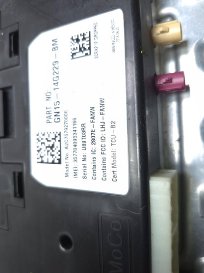 2019 Ford Ecosport Telematics Computer Module OEM
