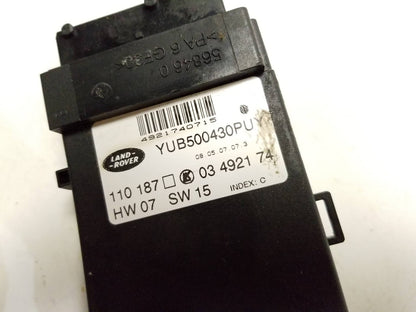 2007 Range Rover Front Seat Control Switch Memory Driver Side Left OEM