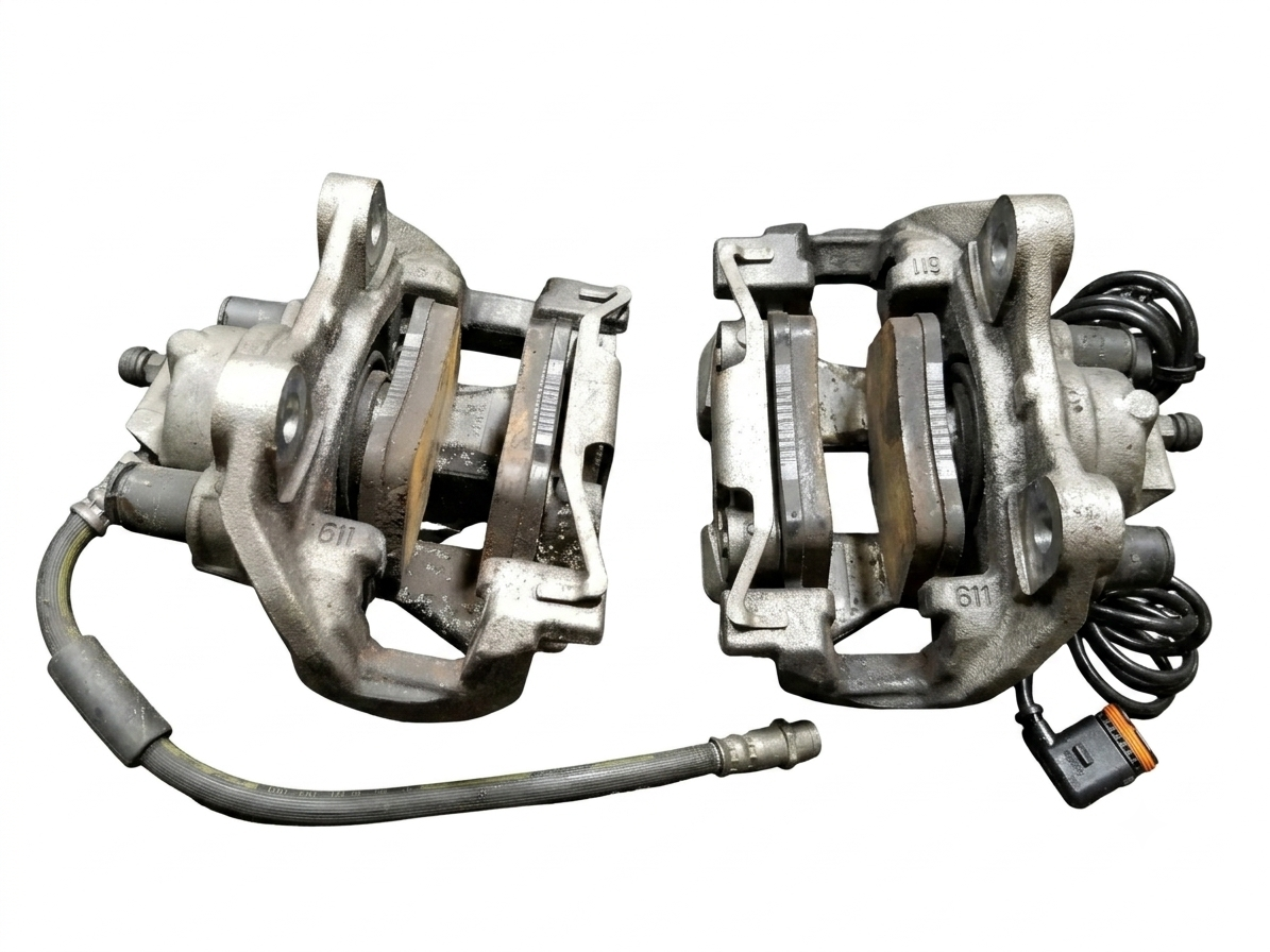 2013 Mercedes E350 Rear Brake Caliper 2pcs OEM