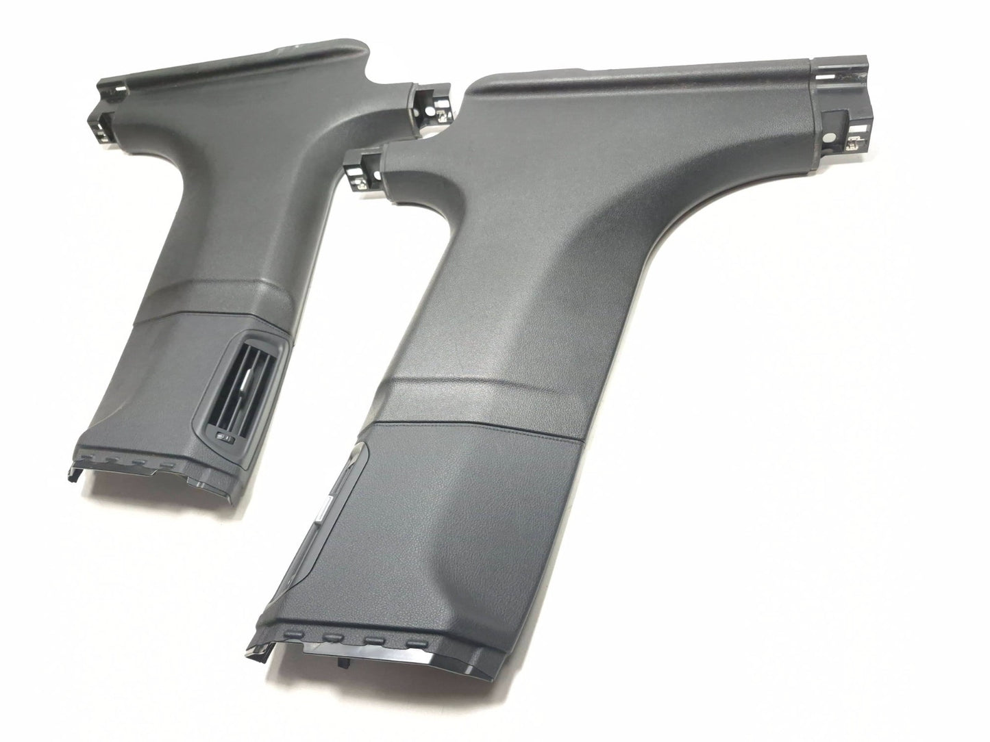 2011 BMW 750li B Pillar Trim Cover Lower Left & Right Pair OEM