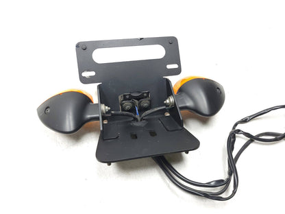 15 - 18 Yamaha Yzf-r3 Rear License Plate Holder & Light W/ Turn Signal OEM