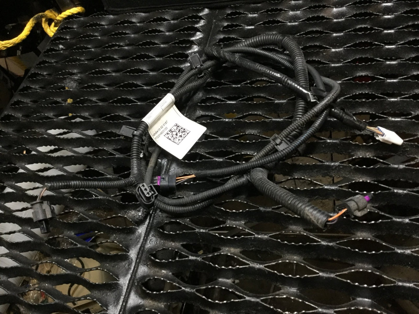 2014 Fiat 500l Rear Bumper Pdc Park Assist Sensors Wire Harness W/o Sensors OEM