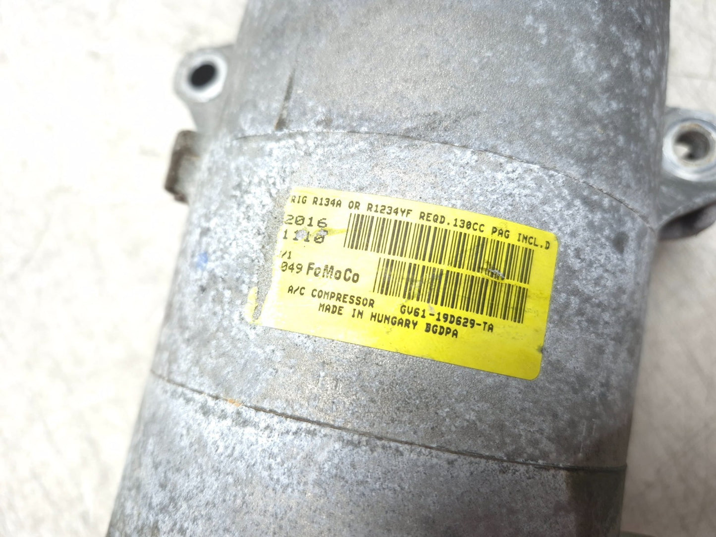 2017 Ford Focus A/c Compressor OEM