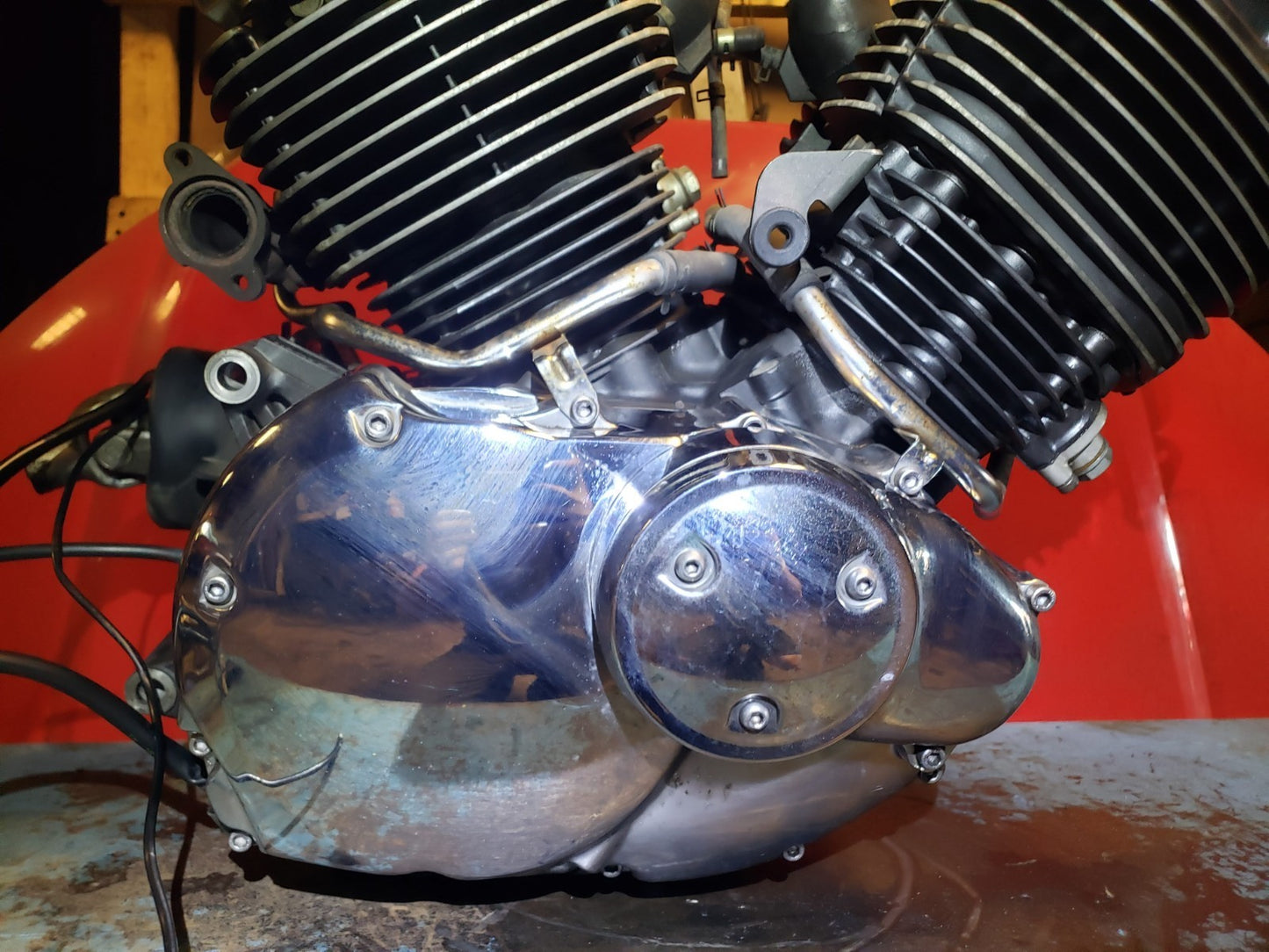 2004 Yamaha Xvs650 V Star 650 Engine Motor OEM