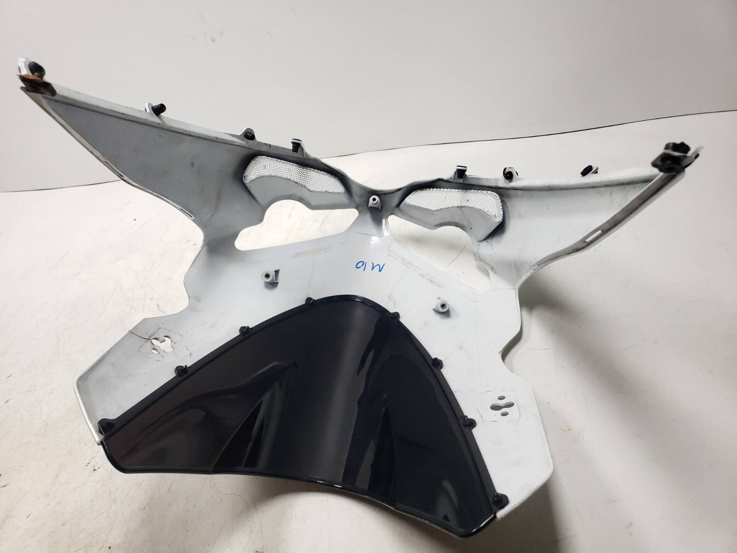 2008 - 2010 Ducati 848 Headlight Upper Cowl Fairing Nose W/ Windshield OEM