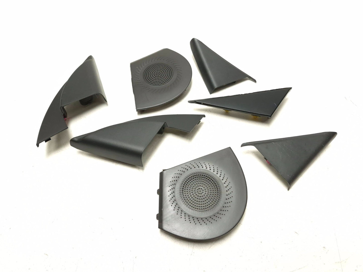 2012 Hyundai Sonata Door Mirror Trim & Dash Speaker Cover 5pcs OEM