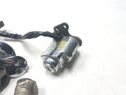 2004 Honda Shadow Aero Vt750c Ignition Lock Set & Fuel Cap 3 Pcs OEM
