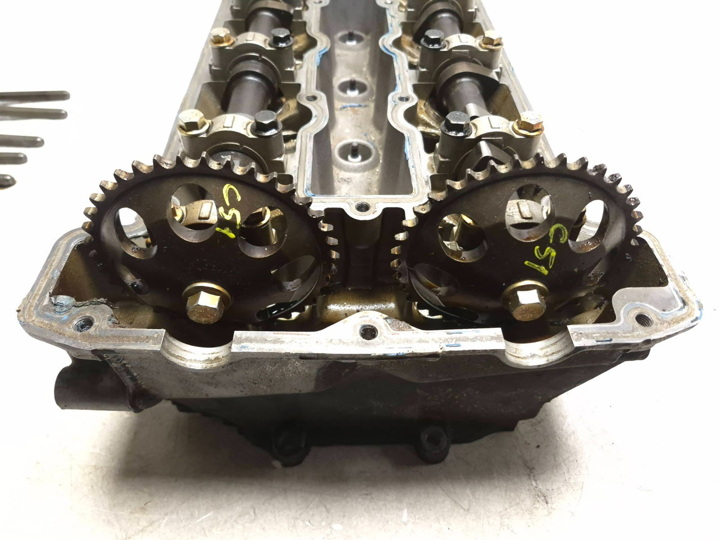 2007 Saab 9-5 Aero Engine Cylinder Head W/ Camshaft OEM