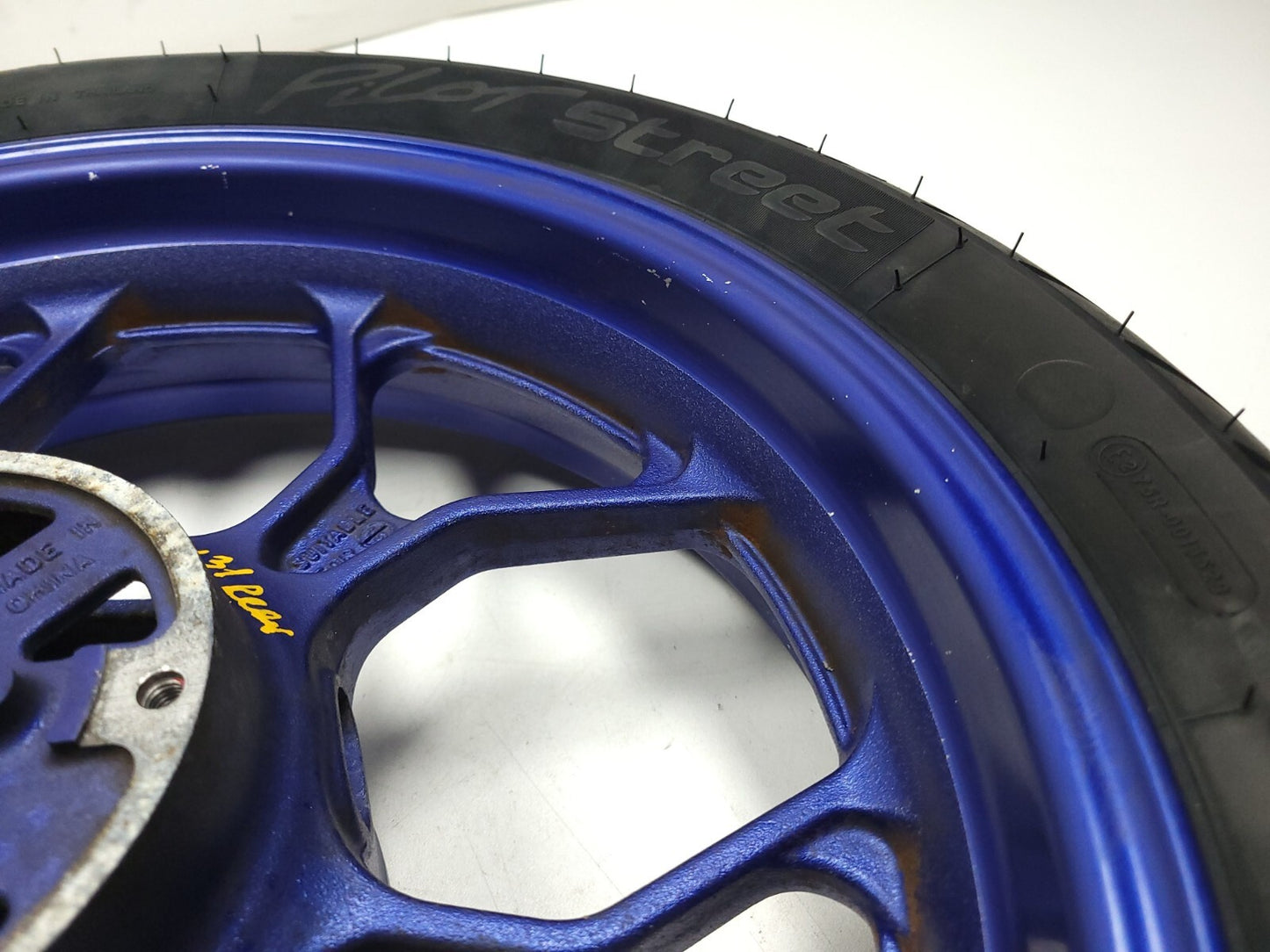 2015 - 2018 Yamaha Yzf-r3 Yzfr3 Rear Wheel Rim 17x2.75 & Tire 140/70-17 OEM