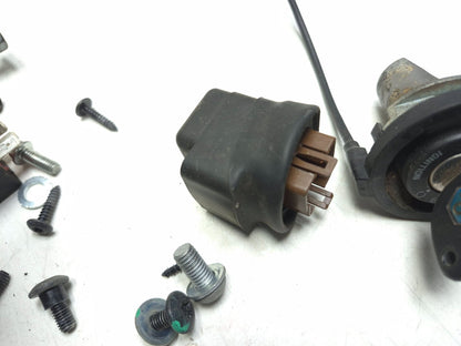 2022 Piaggio Liberty 150 Misc Bolt Hardware Bracket W/ Ignition Switch & Key OEM