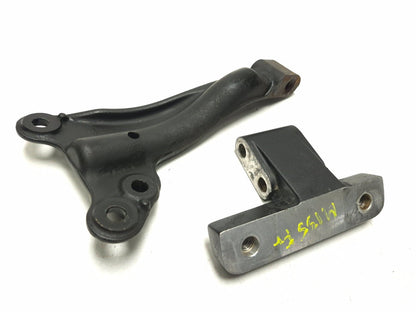 2016 Harley Davidson Dyna Fxdbp Rear Muffler Bracket & Engine Support Pair OEM