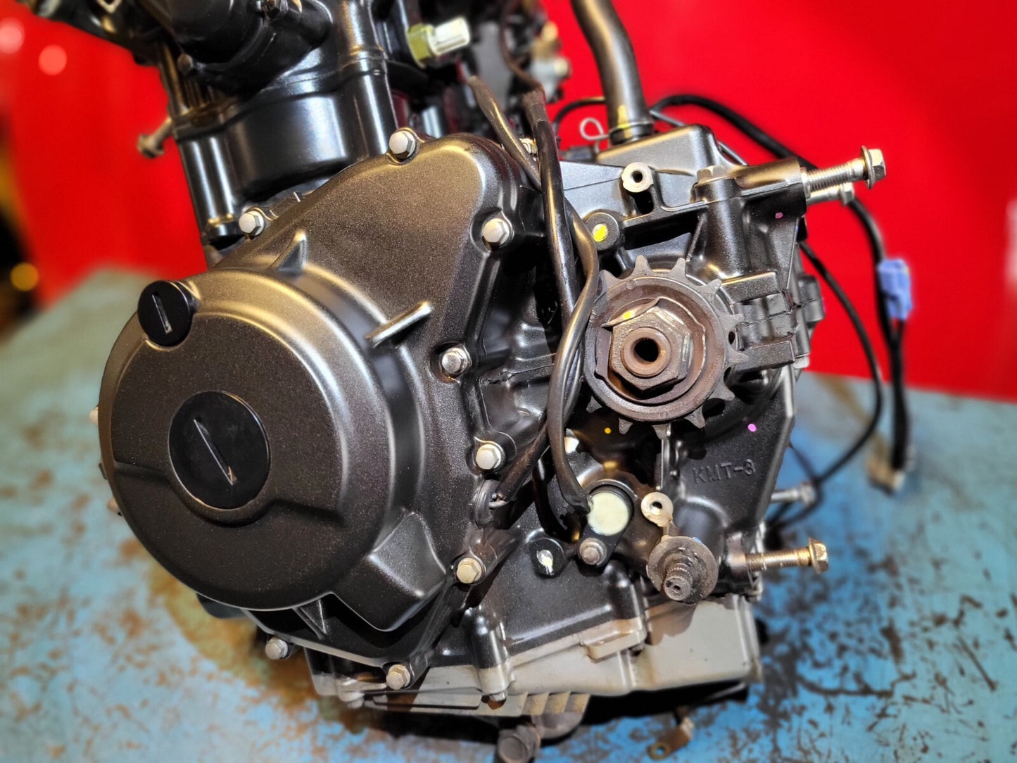 18-23 Kawasaki Er400 Z400 Engine Motor 2k Miles✅ 16-05-07#7a