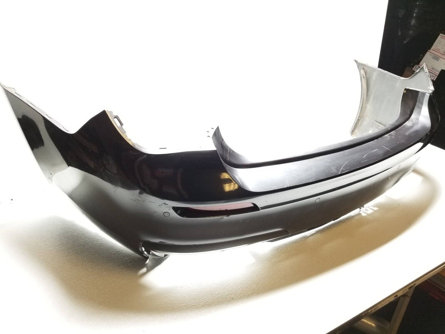 09 10 11 12 BMW 7 750i 750li Rear Bumper Cover. Paint : B90 Sophisto-grau ✅