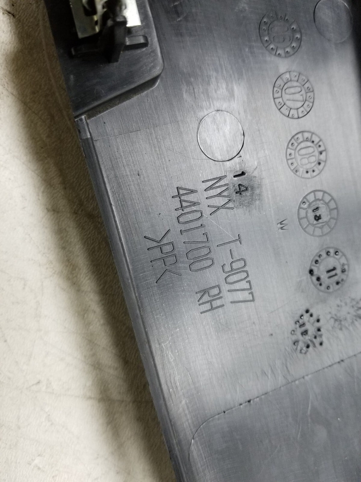 11-14 Chrysler 200 Front  Seat  Trim Cover Panel Front Passenger Side Right OEM