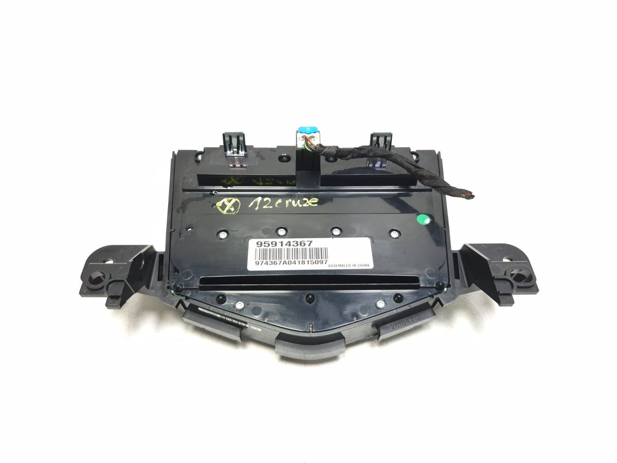 2011-2016 Chevrolet Cruze Radio Cd Player Face Control Panel 95914367 OEM