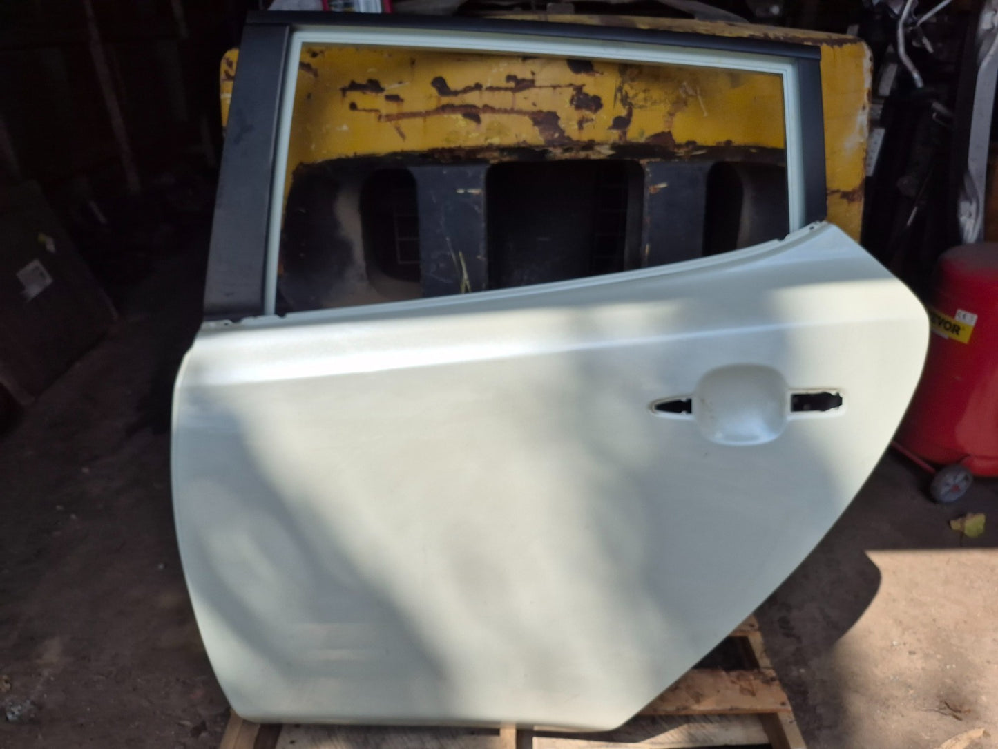 2012 Nissan Leaf Rear Door Shell Driver Side Left OEM