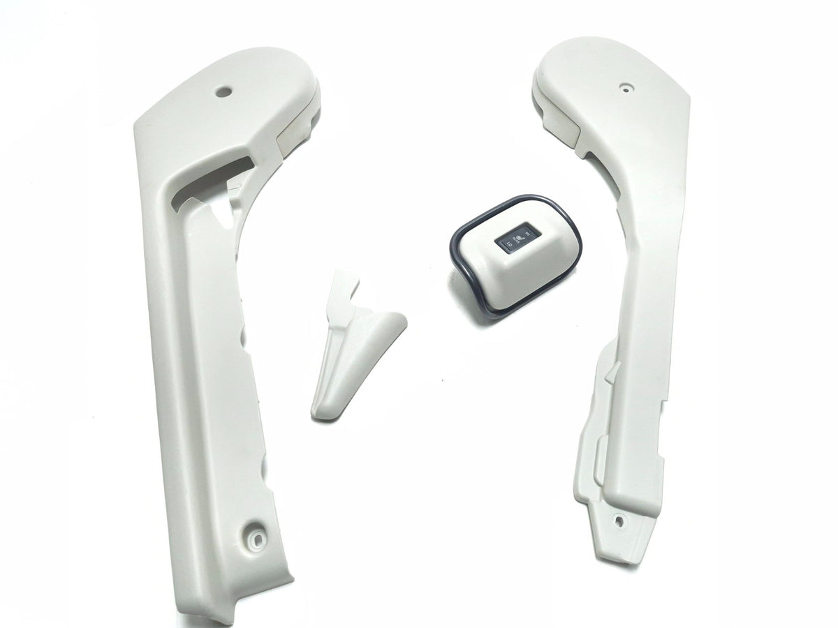 2012 Nissan Leaf Front Seat Cover Trim W/ Heated Switch Passenger Side Set OEM