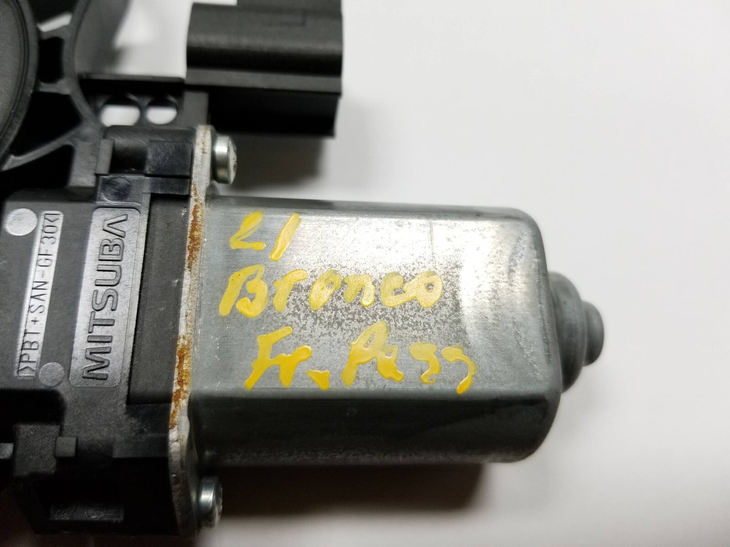 2021 Ford Bronco Front Passenger Door Window Motor OEM
