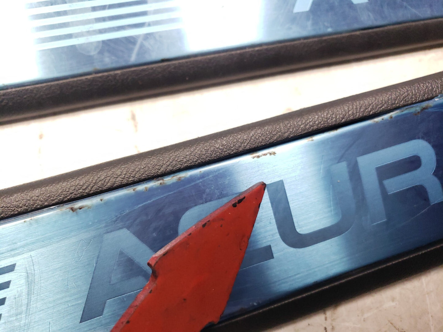 2009 - 2014 Acura Tsx Door Sill Scuff Plate Trim Panel Front & Rear 4pcs  OEM