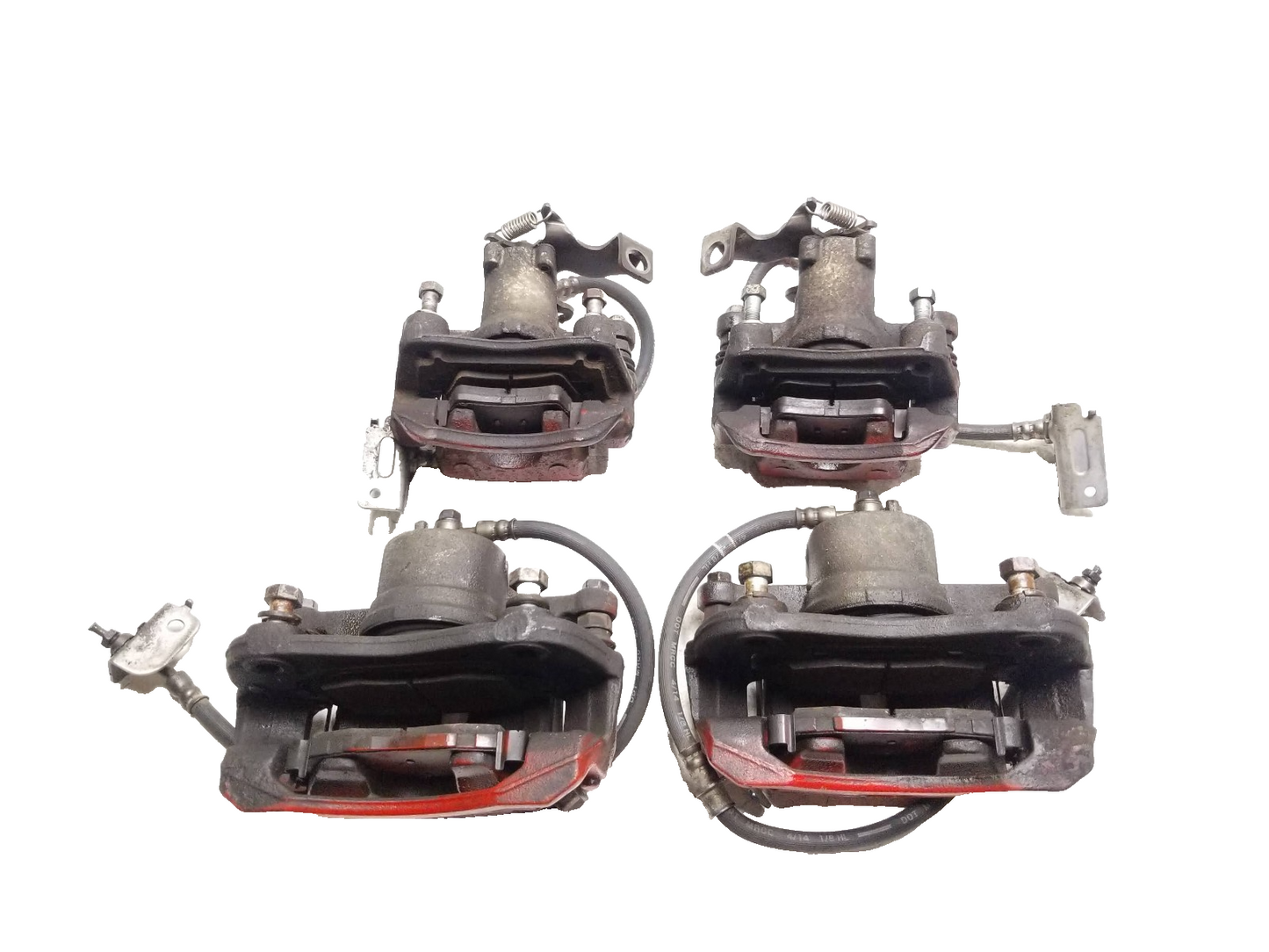 2015 Kia Soul Brake Caliper 4 Pcs OEM