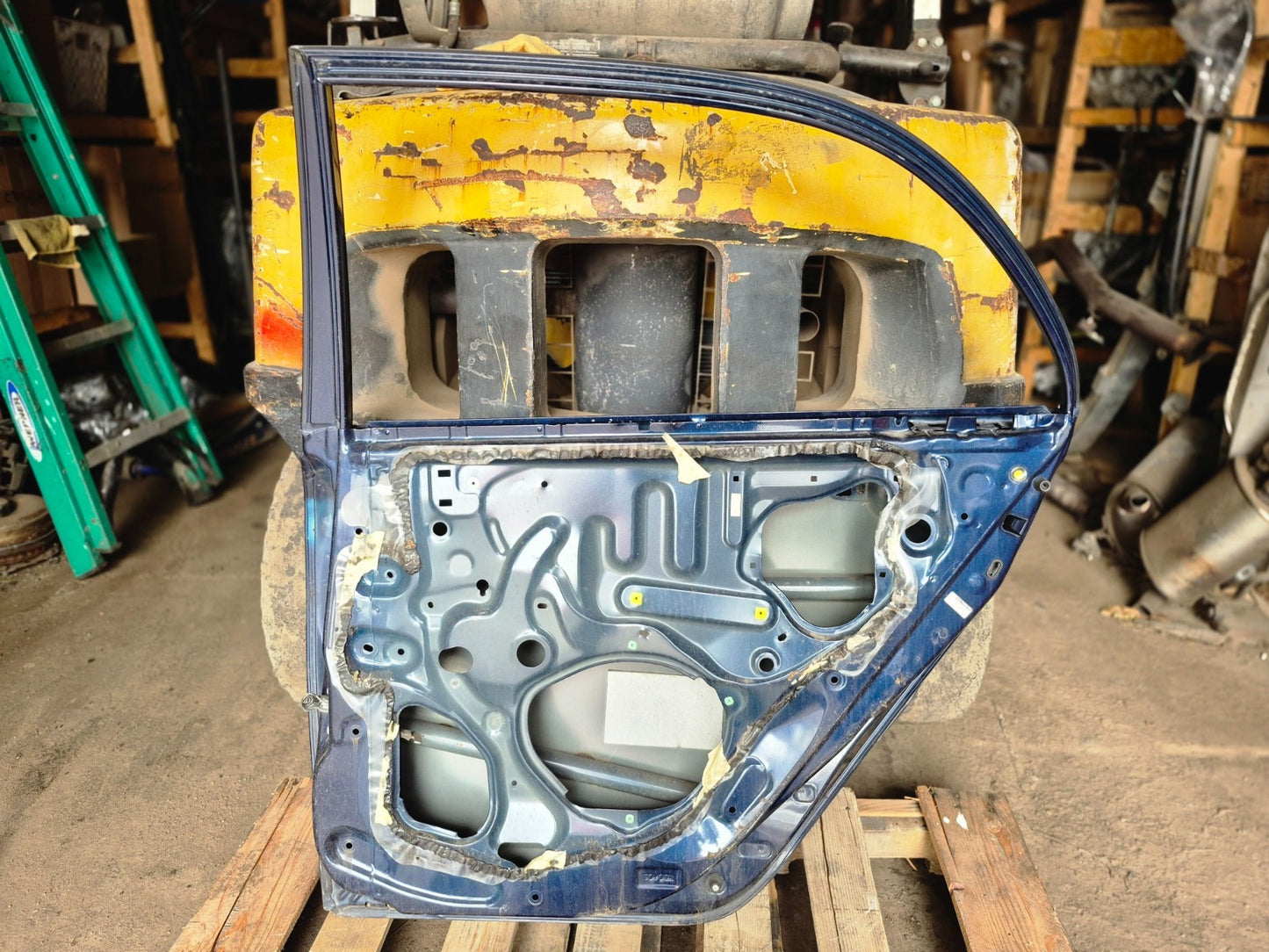 2007 Toyota Corolla Rear Door Shell Right Passenger Side OEM