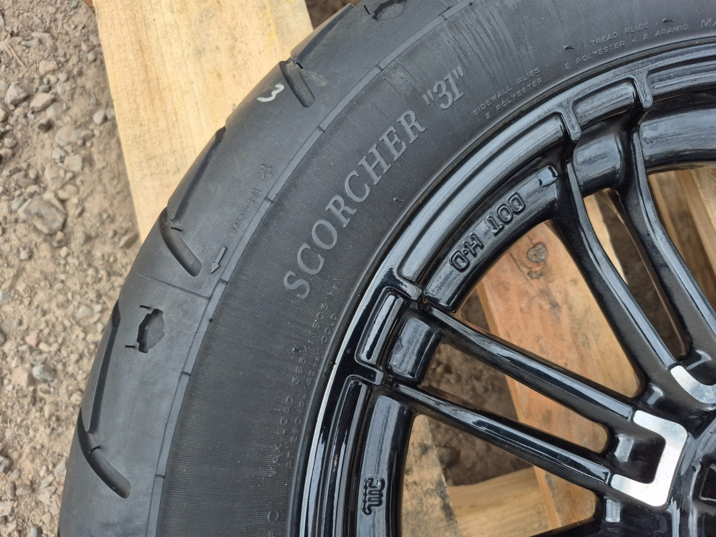2020 Harley Forty Eight Xl1200 Wheel Rim W/ Tire Front & Rear Pair R 16 OEM
