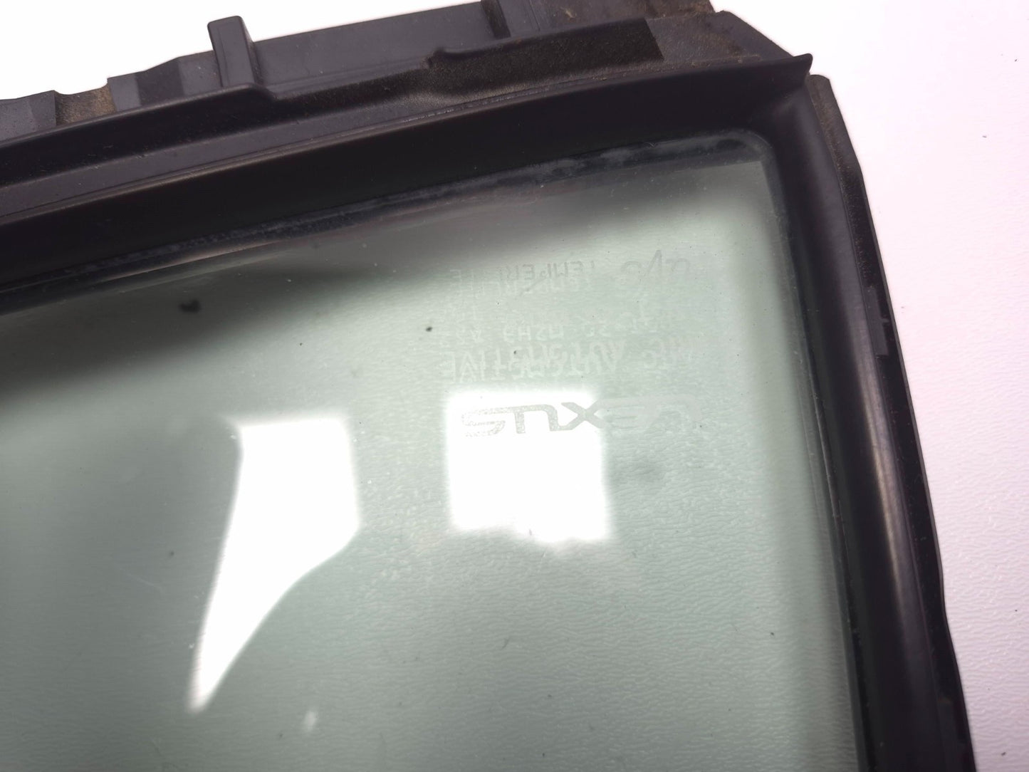 2010 Lexus Hs250h Rear Quarter Fixed Window Glass Left Driver Side OEM