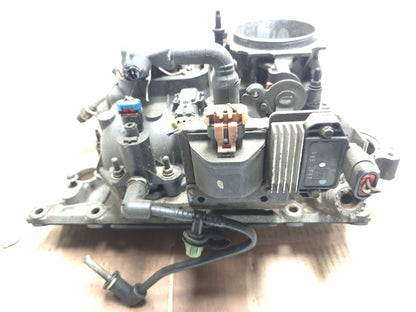 Yale Forklift V6 4.3l Engine Intake Manifold W/ Throttle Body Assy OEM