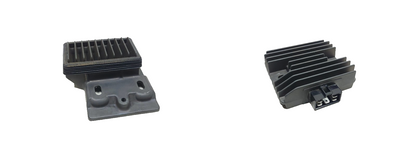 2021 Yamaha Mt-03 Regulator Voltage & Bracket Pair OEM