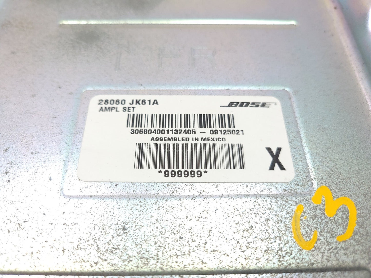 2008 - 2013 Infiniti G37 Audio Amplifier Bose