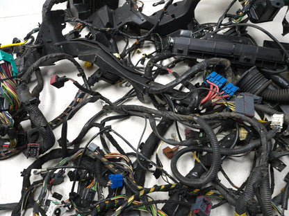 2007 Saab 9-5 Aero Main Dashboard Interior Wiring Harness W/ Fuse Box OEM