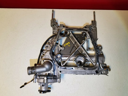 2017 Subaru Legacy Engine Upper Oil Pan W/ Water Pump 2.5l OEM