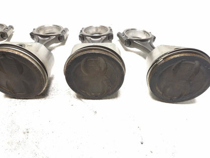 Yale Forklift V6 4.3l Engine Piston W/ Connecting Rod 6 Pcs OEM