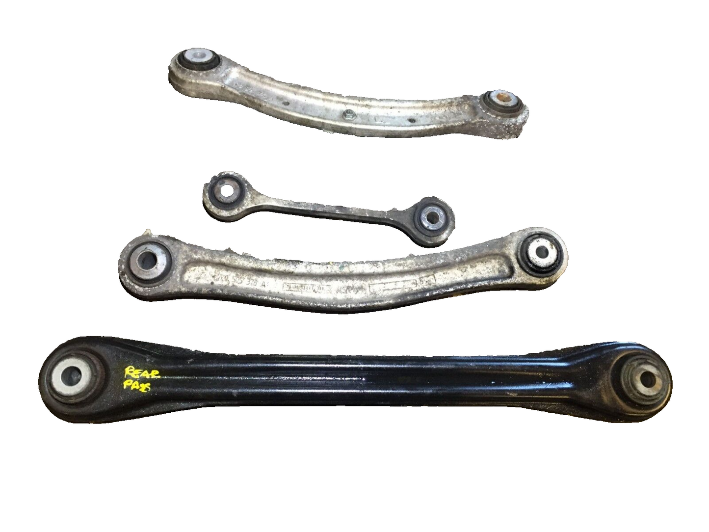 2004 Porsche Cayenne Control Arm Rear Passenger Side Right 4pcs OEM