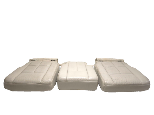2008 Lincoln Navigator Rear 2nd Row Seat Cushion Bottom Lower 3pcs OEM