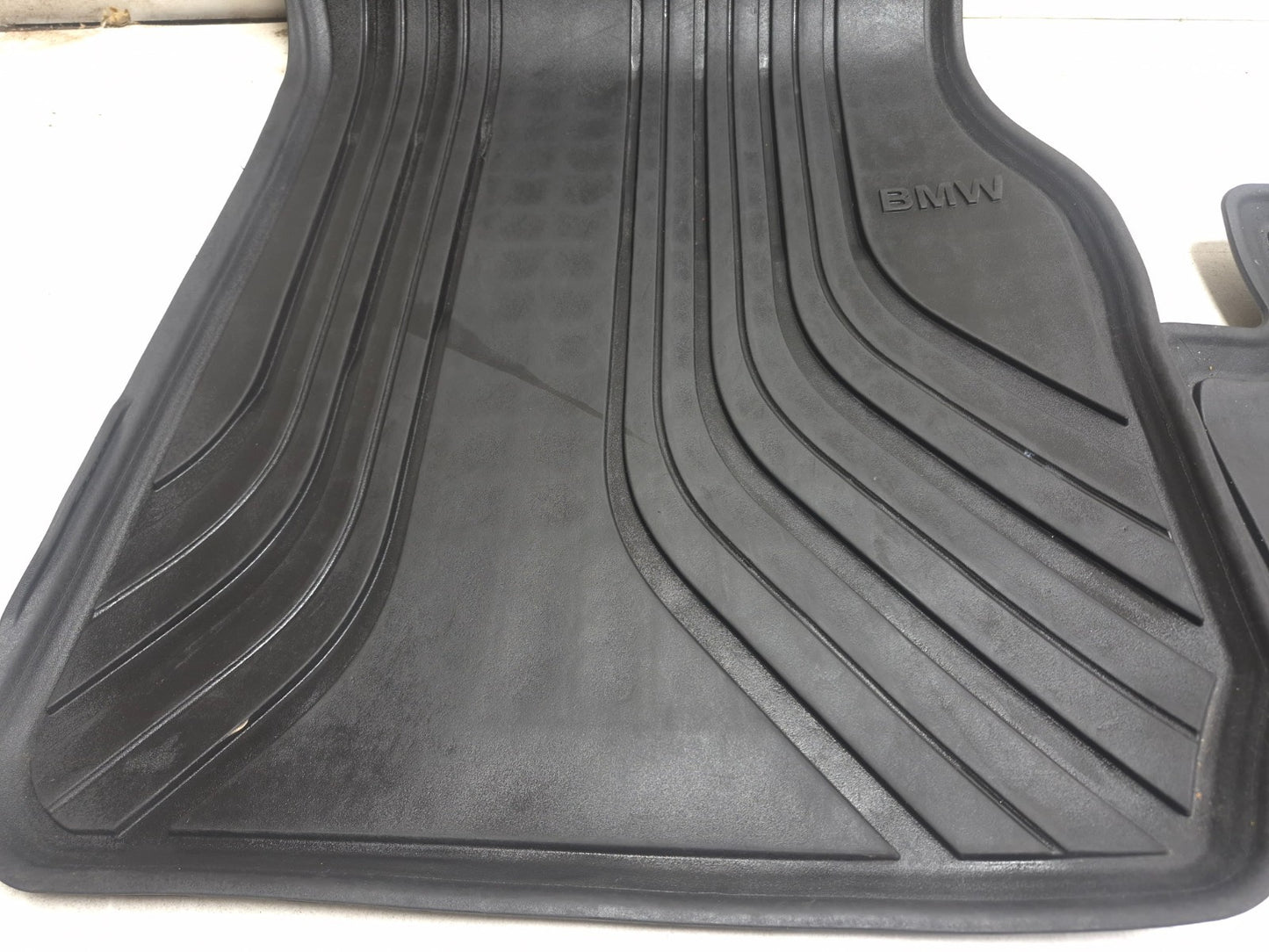 2013 BMW 328i F30 All Weather Rubber Floor Mat Front & Rear 4pcs OEM