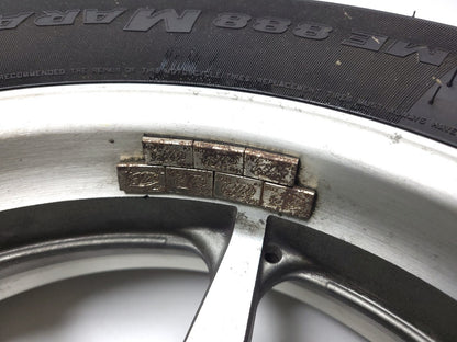 2007 Yamaha Xvs 1300 V-star Rear Back Wheel Rim & Tire OEM