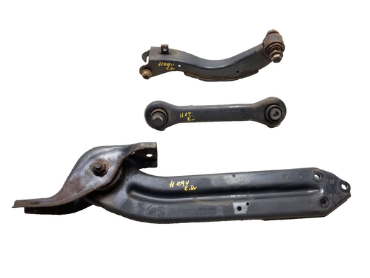2010 - 2017 Chevrolet Equinox Rear Control Arm Driver Side Left 3pcs 2.4l OEM