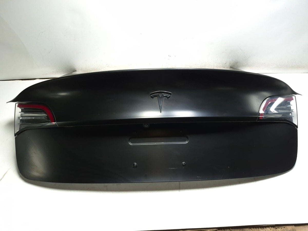 2017-2020 Tesla Model 3 Trunk Lid Tailgate & Inner Tail Light Assembly OEM